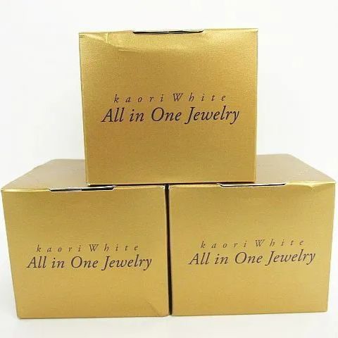 未使用 3点セット チェンジ カオリホワイト オールインワンジュエリー