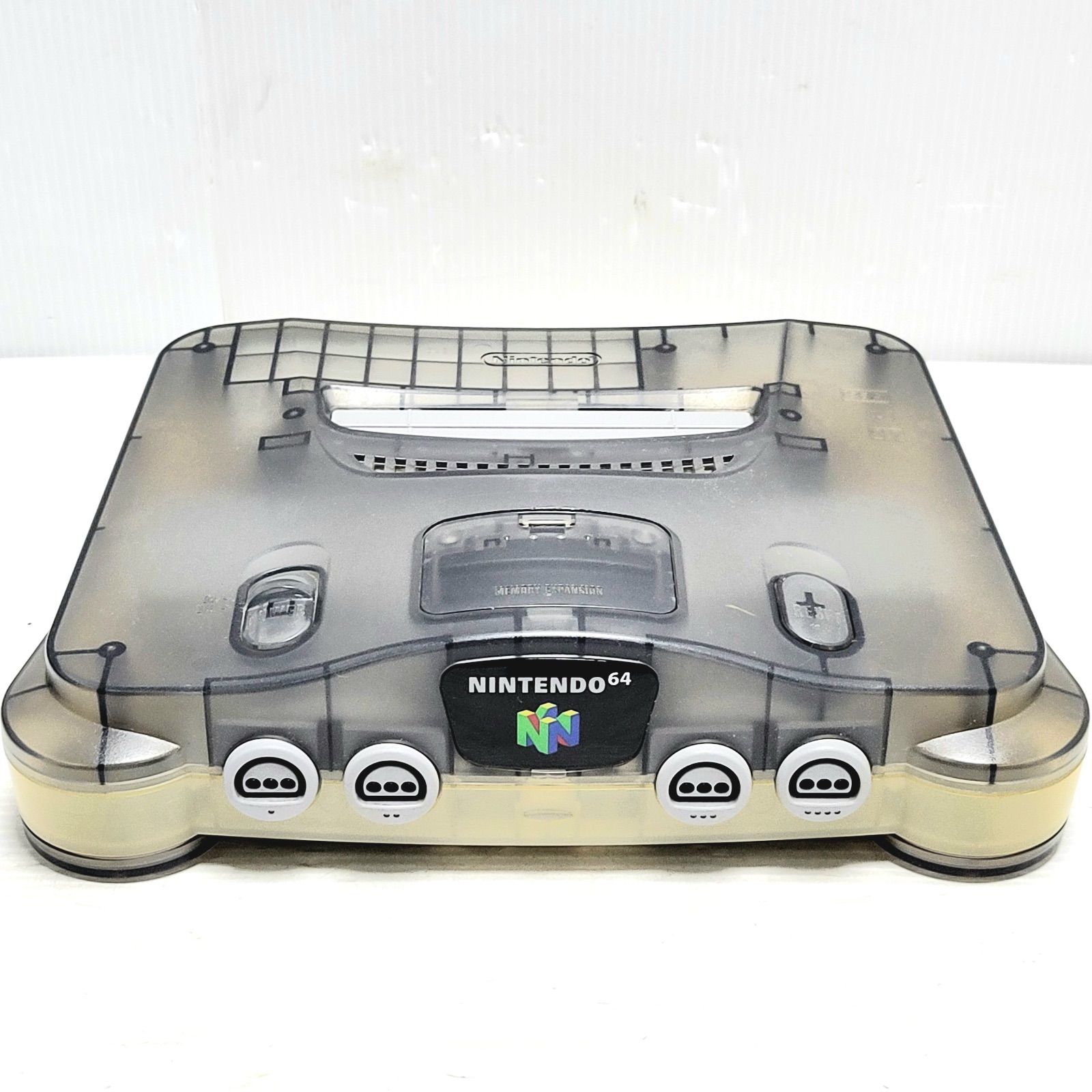 ジャスコ ニンテンドー64 本体 クリアブラック - ソフトセット