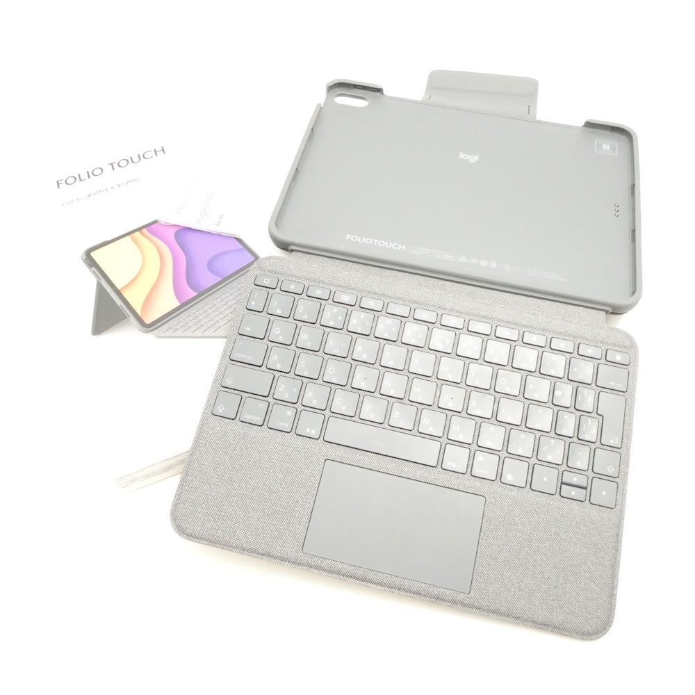Logicool ロジクール ik 1094 BKAr Folio Touch キーボードケース iPad Air 第4世代 第5世代 HN 226