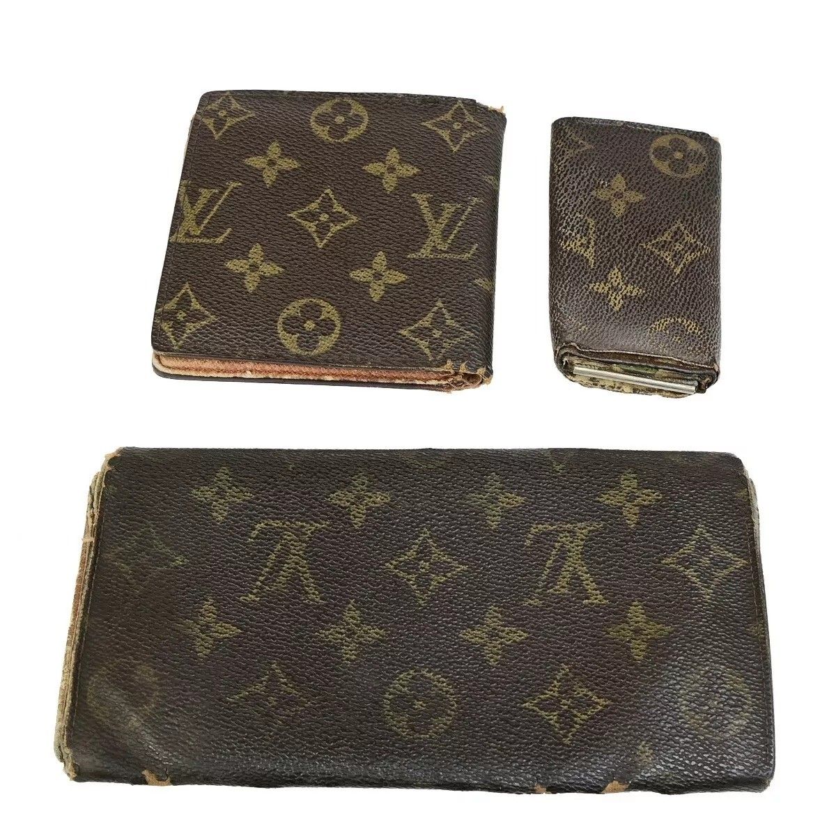 LOUIS VUITTON ルイ ヴィトン 長財布 モノグラム 二つ折り財布 66 BS 078