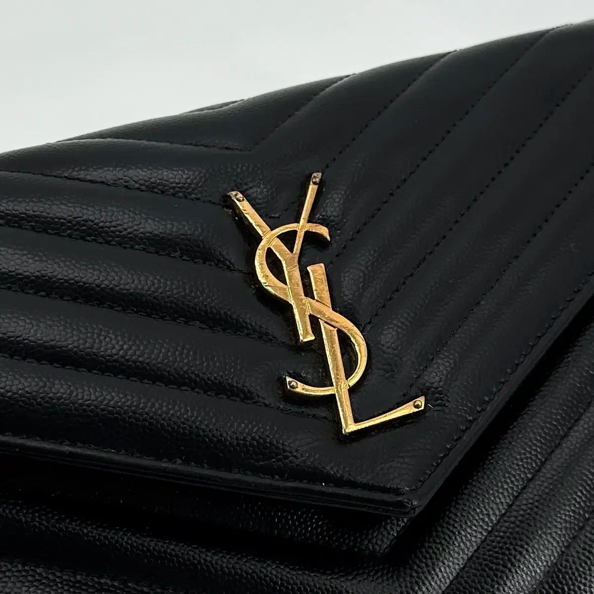  サンローラン ゴールド マトラッセ カサンドラ チェーン ショルダーバッグ クロスバック 377828 メッセンジャーバッグ ショルダーバッグ