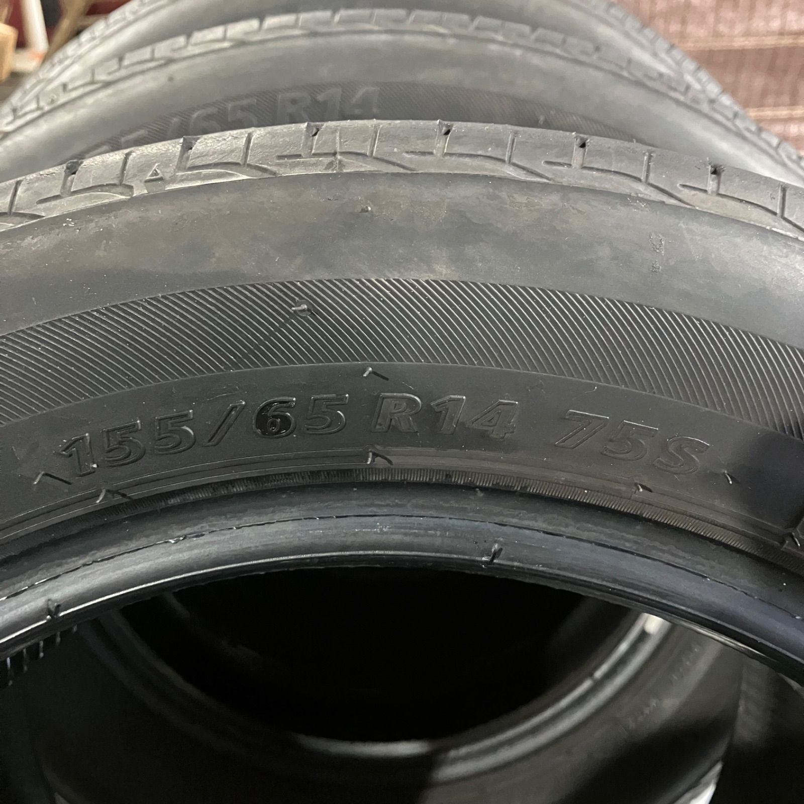  み 155 65 R 14 製 NEXTRY ブリヂストン ネクストリー タイヤ4本セット 14インチ サマータイヤ ノーマルタイヤ