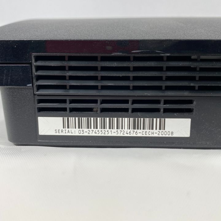  東店35 2579 2511 PS 3 本体 CECH 2000 B PlayStation 本体 プレイステーション3(PS3)