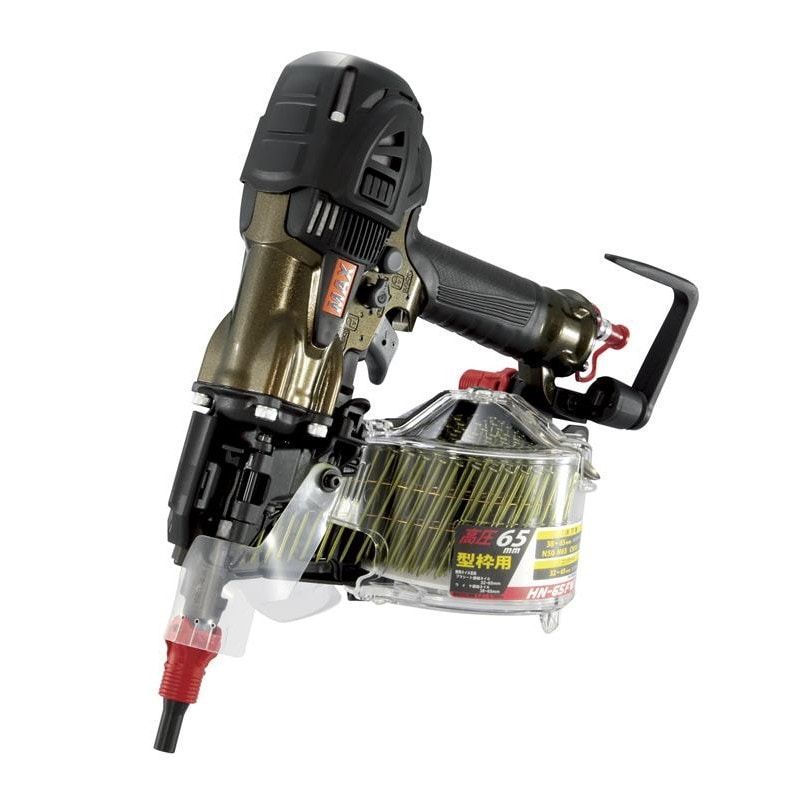 色 MAX HN-65 FW V アンバーオリーブ 型枠用高圧釘打機65 mm｜ 色｜11 20発売｜初日ゲリラ げ予定