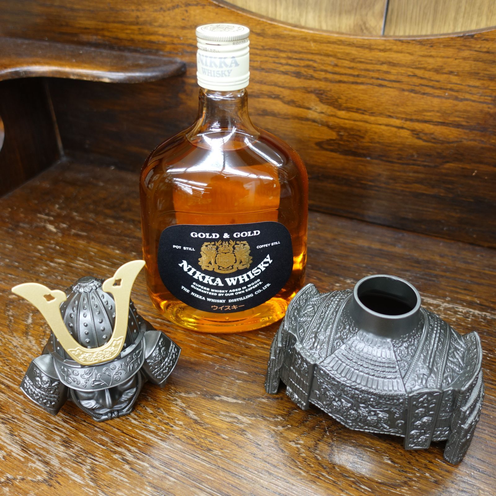 ニッカ 兜 NIKKA GOLD&GOLD 白 未開栓 - メルカリ