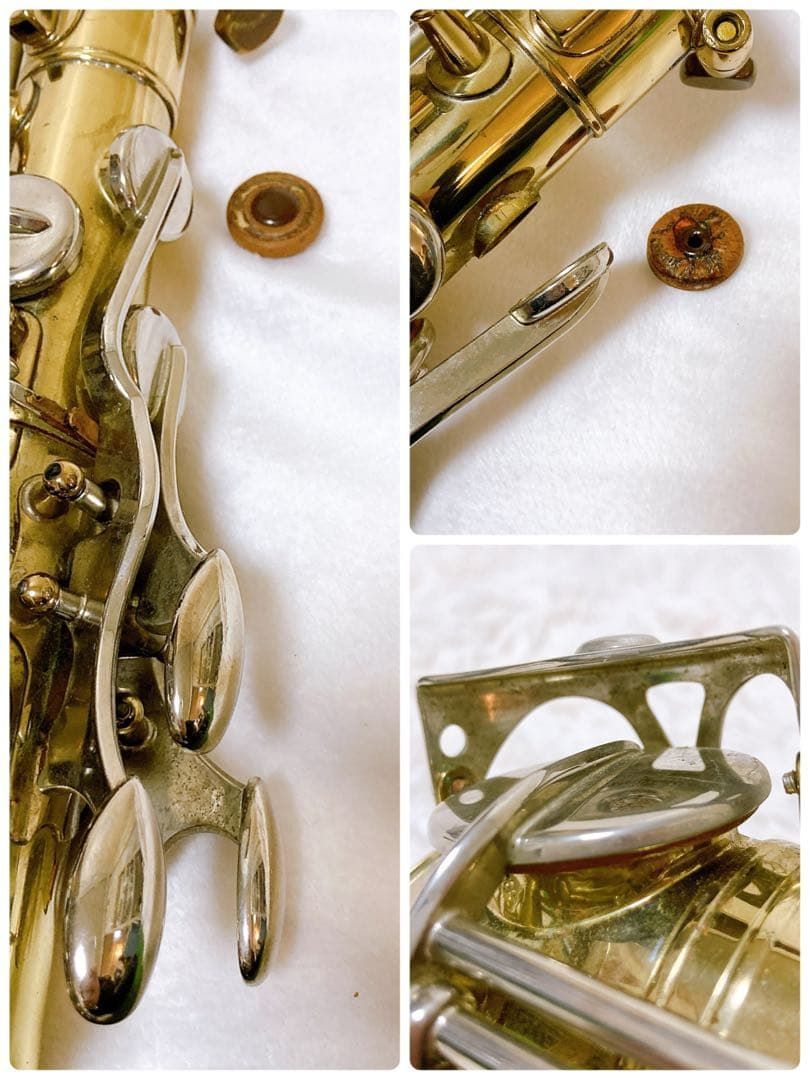 マウスピース ネックなし セルマー アルトサックス 管楽器 吹奏楽