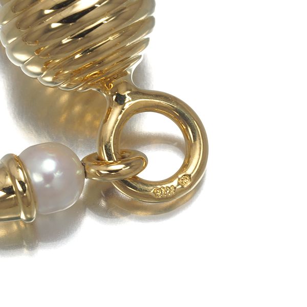 ミキモト ペンダントトップ シトリン ベビーパール 真珠 4.4mm