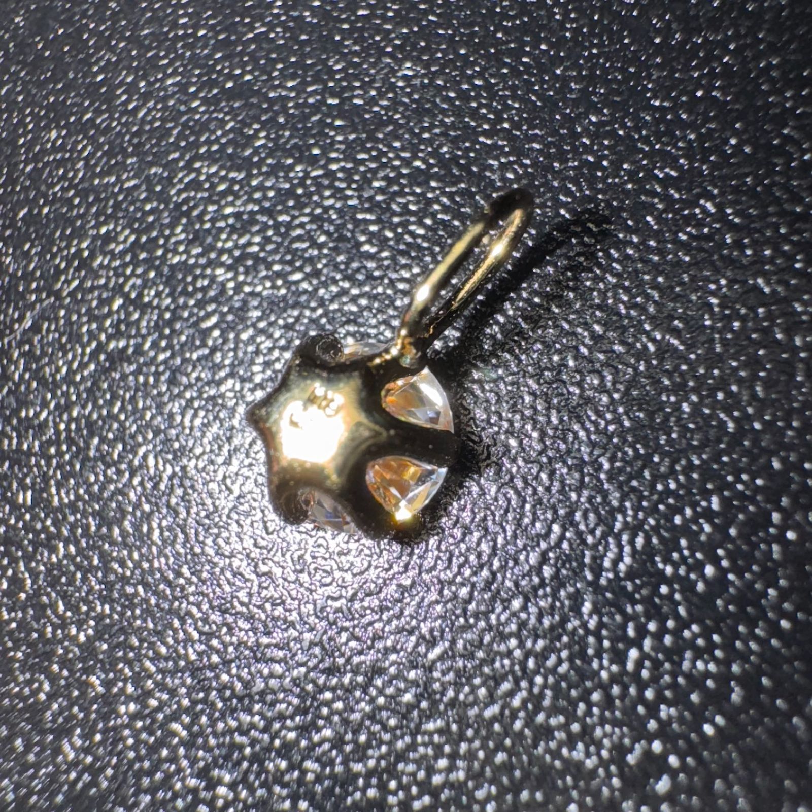 コマ K18 ネックレストップネックレストップ/0.25ct　0.2g B25103543 K18 コマ ネックレストップネックレストップ&frasl;0.25ct K18WG メルカリ 釣り針ペンダントトップ