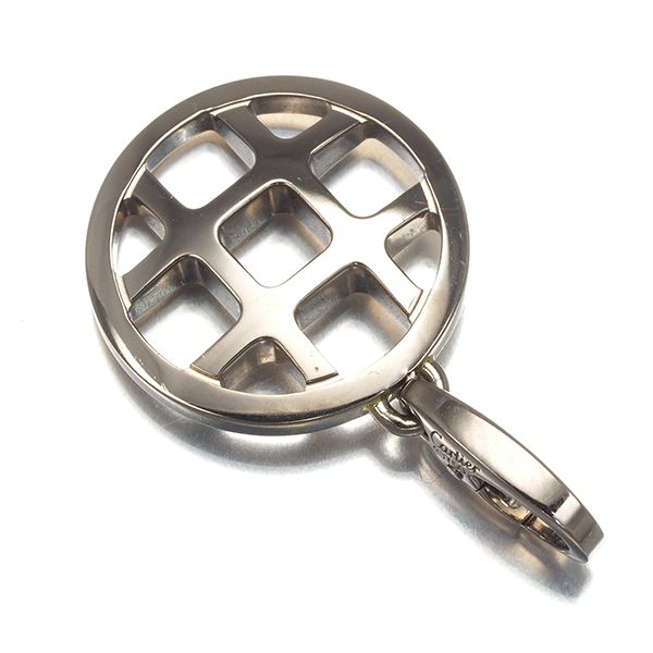 カルティエ ペンダントトップ パシャグリッド チャーム K 18 WG 181539