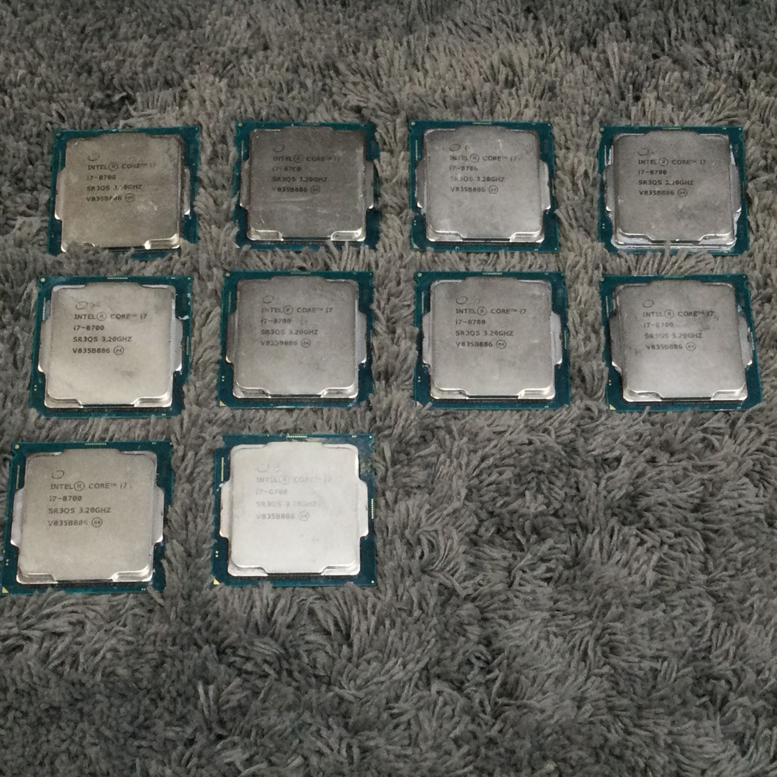 ⑪ INTEL Core i 7-8700 計 セット CPU