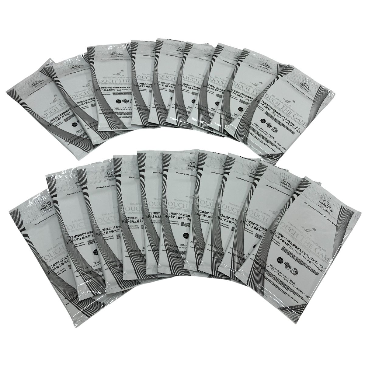 BBM TOUCH THE GAME メモラビアカード 2005 1 BOX 計