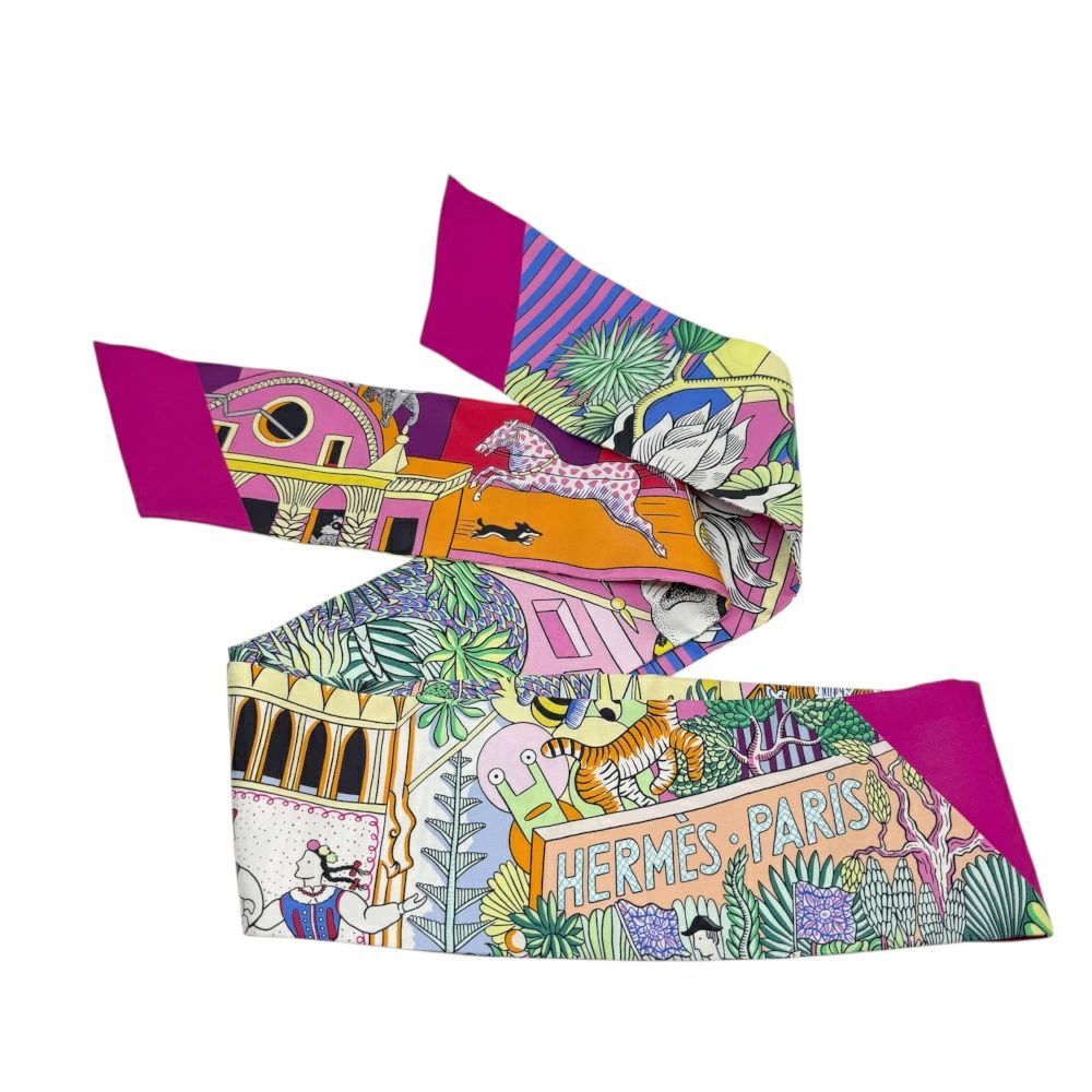 新品同様】HERMES エルメス マキシトゥイリー シルク100％ マルチ