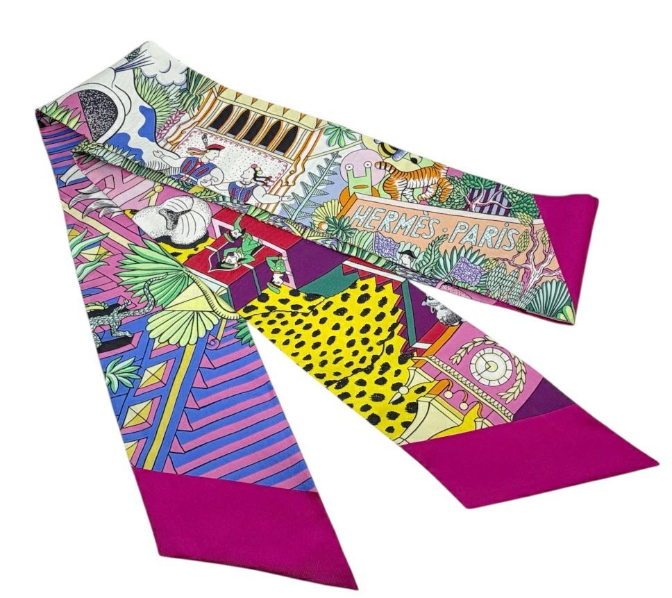 新品同様】HERMES エルメス マキシトゥイリー シルク100％ マルチ