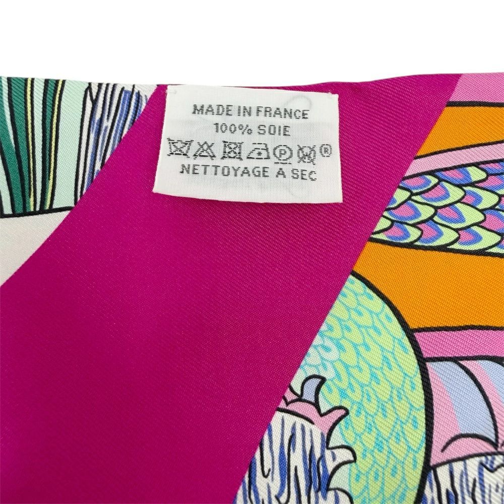 新品同様】HERMES エルメス マキシトゥイリー シルク100％ マルチ