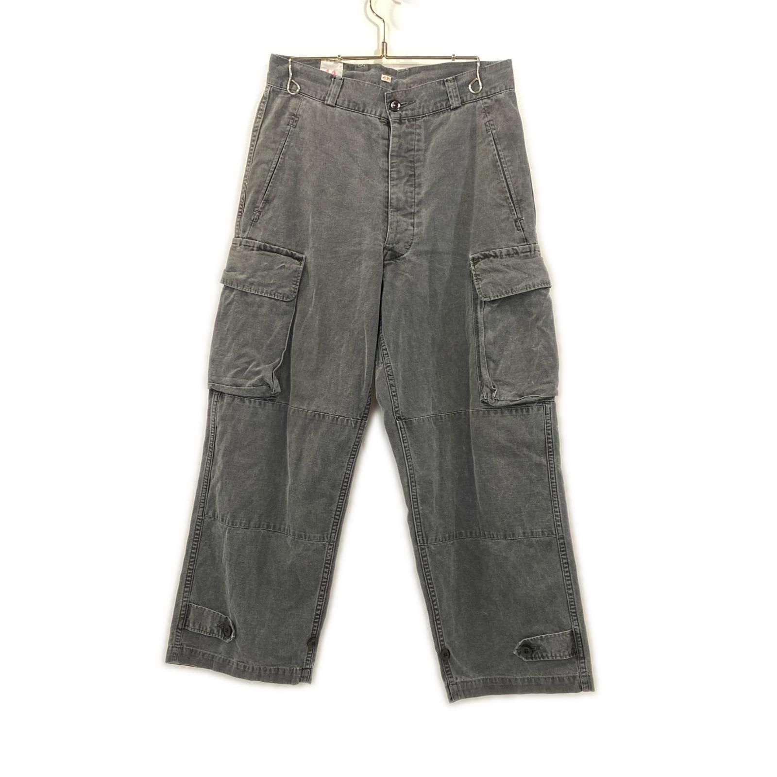 【姫路東店】  OUTIL | ウティ カーゴパンツ PANTALON BLESLE M-47 サイズ：11 チャコールグレー 【111】