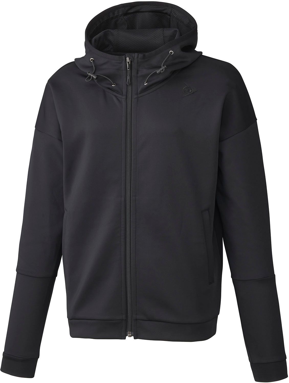 ダンロップ DUNLOP テニス HOODED SWEAT SHIRT DAN3420W 900 ブラック