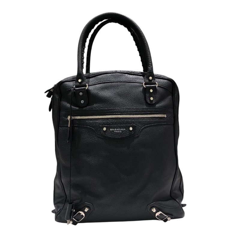 バレンシアガ BALENCIAGA シティトートバッグ 235226 ブラック レザー