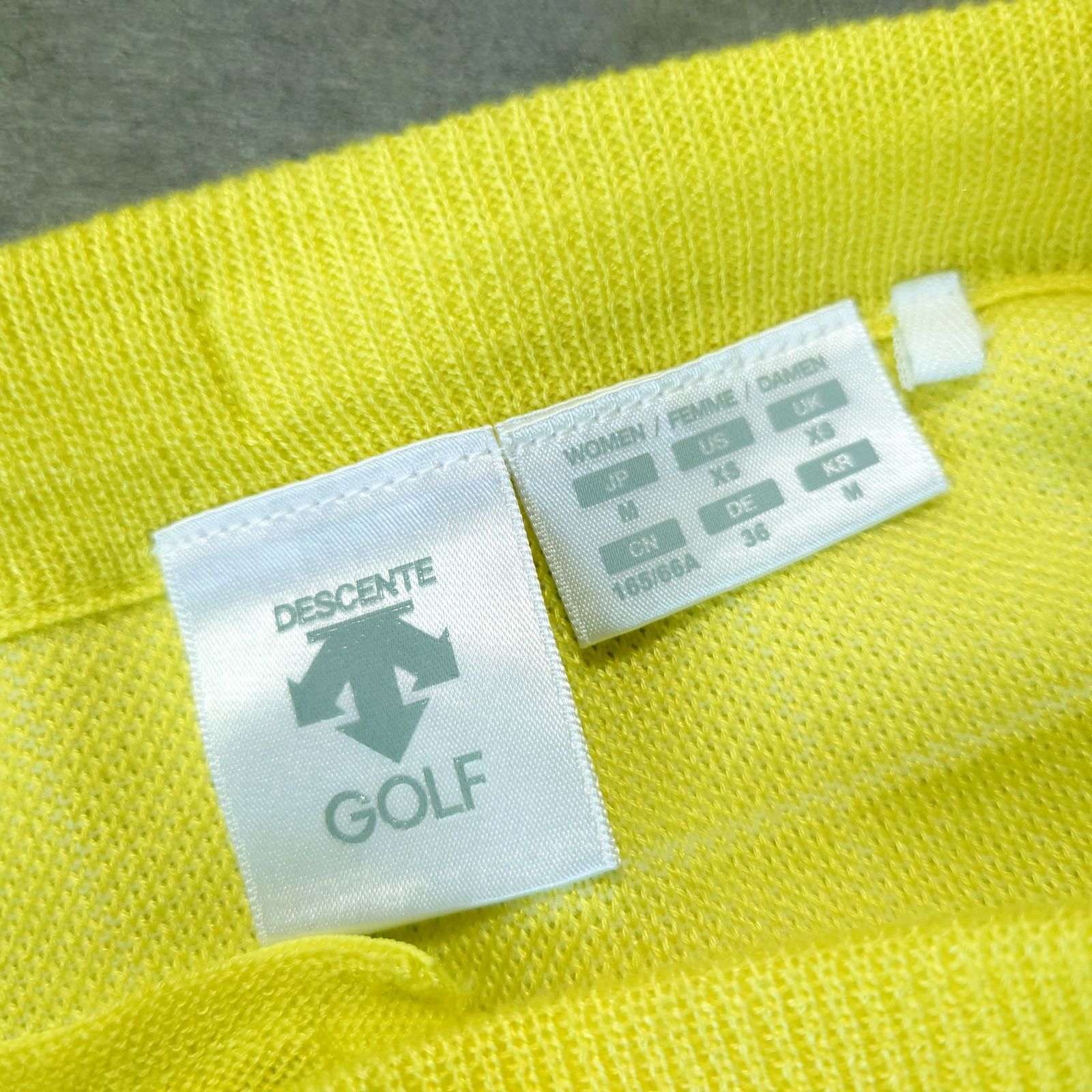 値下げセール❗️ DESCENTE GOLF ニットセットアップ DESCENTE GOLF ニット セットアップ（トップス＋スカート）サイズL