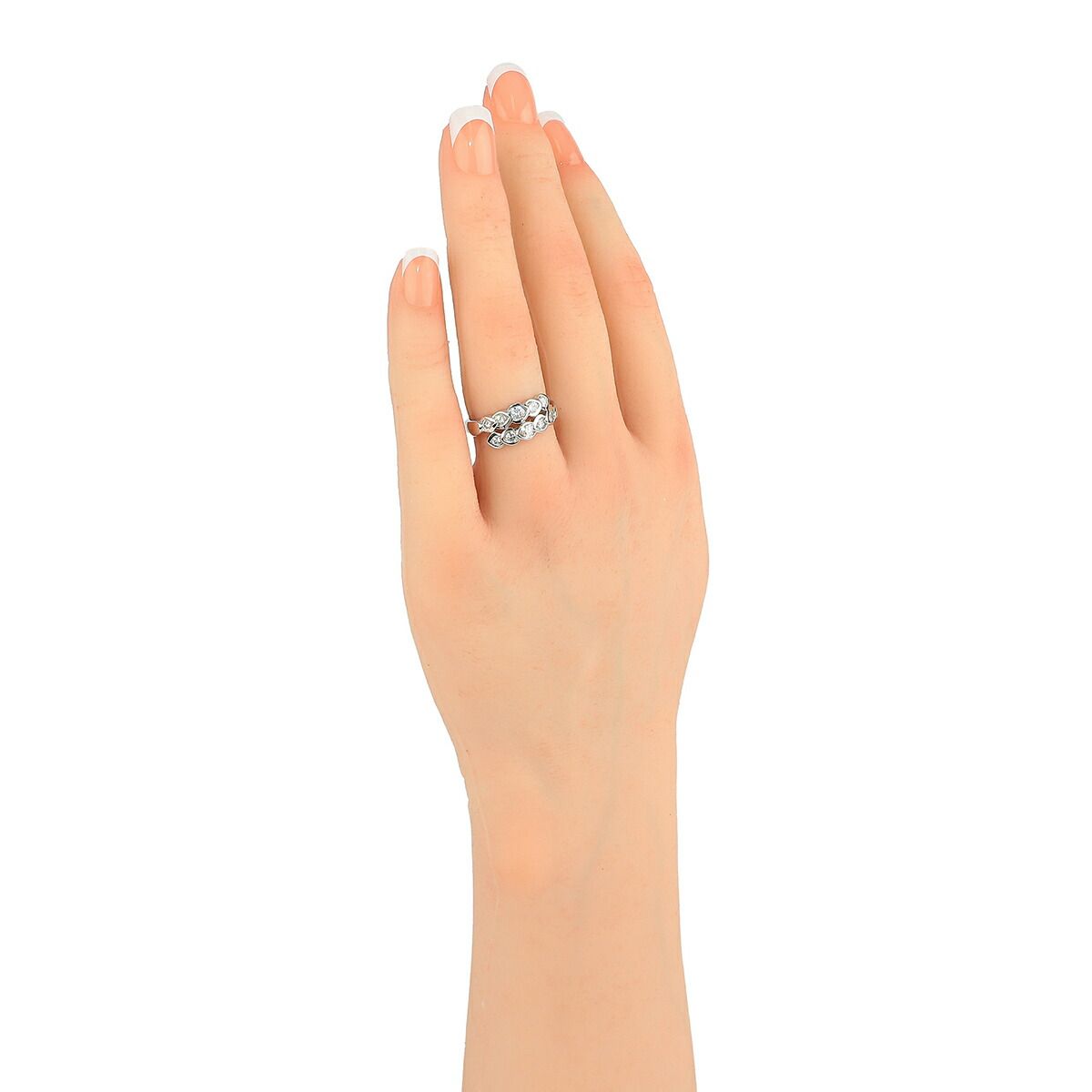 ダイヤモンド 0.8ct プラチナ Pt900 リング SIクラス 指輪 13号 中古 