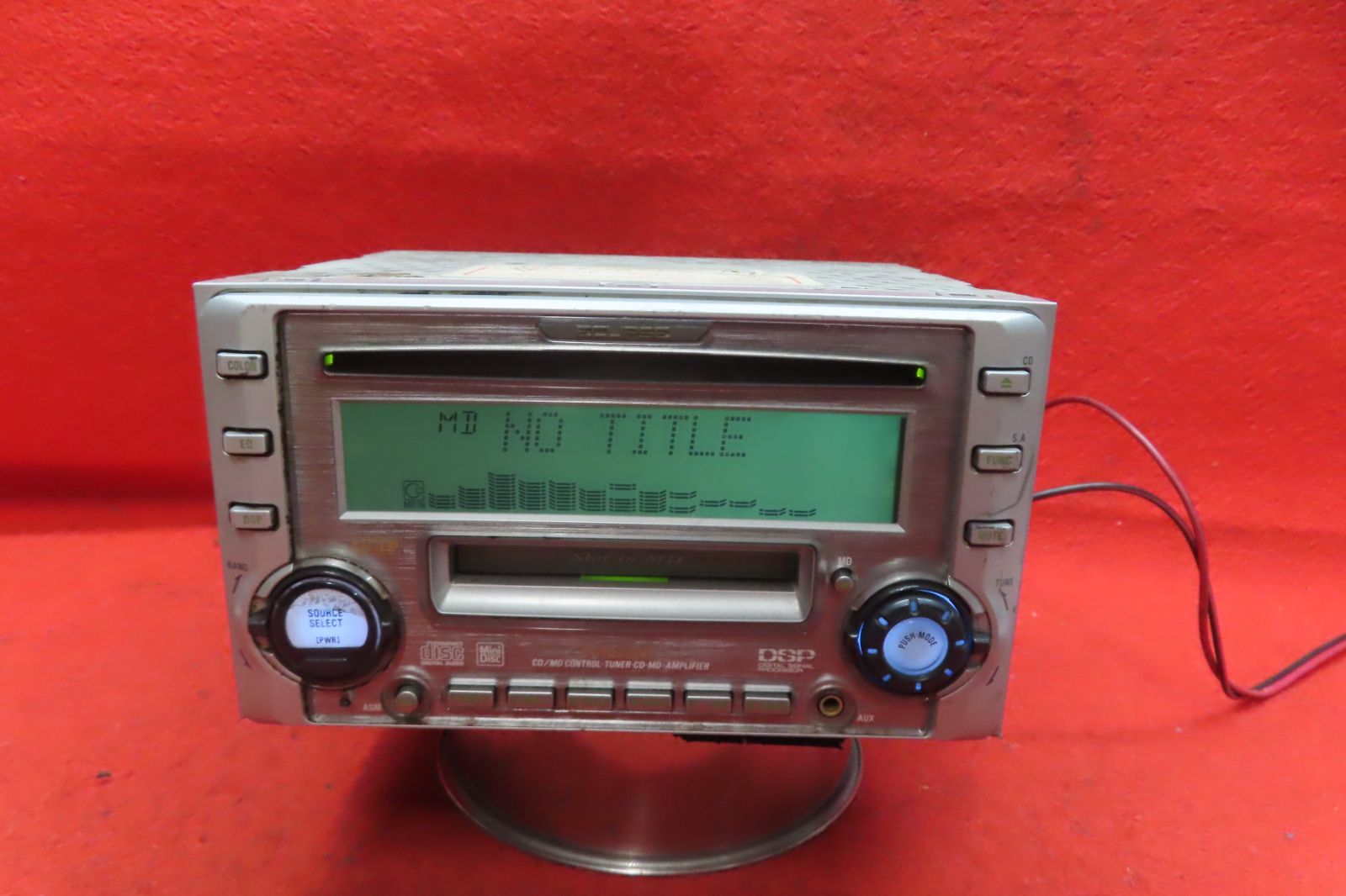 CS2268＊動作保証付/イクリプス E3302CMT CDプレーヤー/デッキ/カー