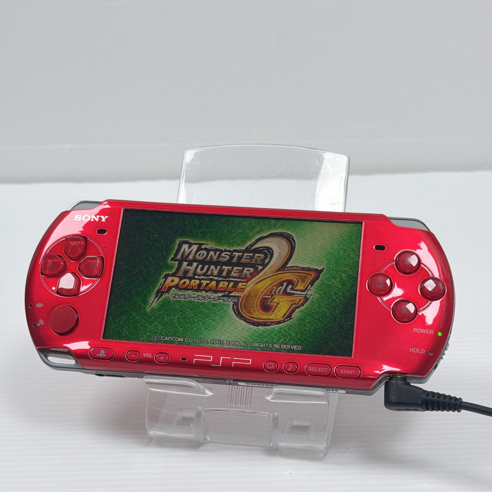 PSP 3000 ラディアントレッド 動作確認済み 訳あり 液晶美品 FW6.60
