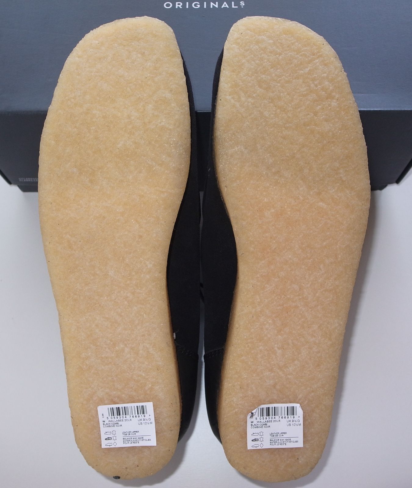  Clarks クラークス ワラビー ブラック コンビ UK 9 5 27 cm その他 靴