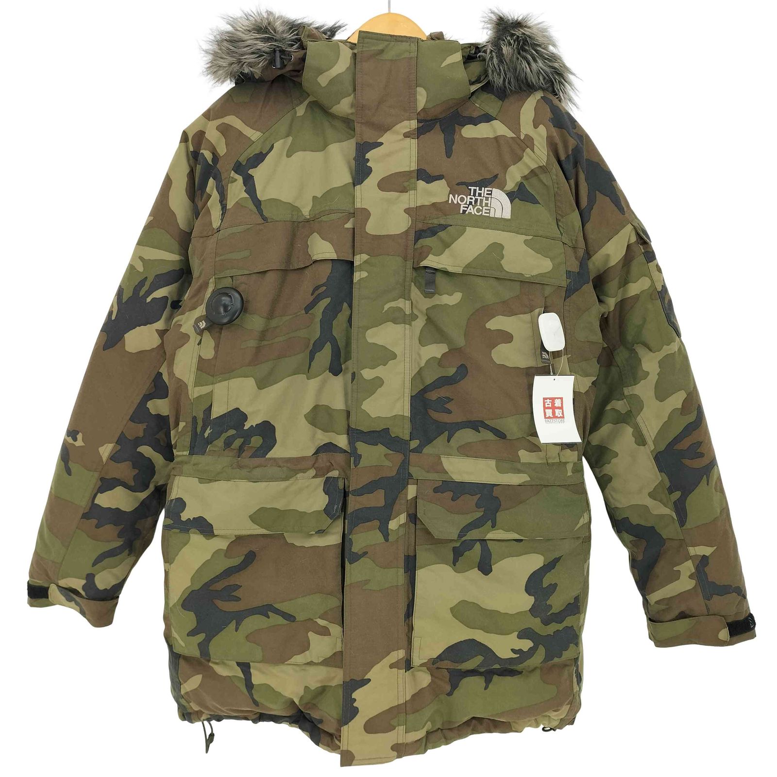 ザノースフェイス THE NORTH FACE HYVENT カモ柄 MCMURDO PARKA マクマードパーカー メンズ import：M
