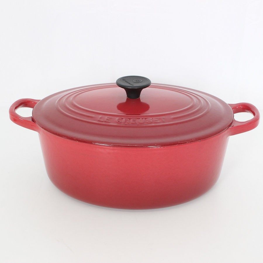 ル・クルーゼ ココット オーバル 25cm レッド 25002-25 ホーロー ル・クルーゼ ココット オーバル 25cm レッド 25002-25 ホーロー