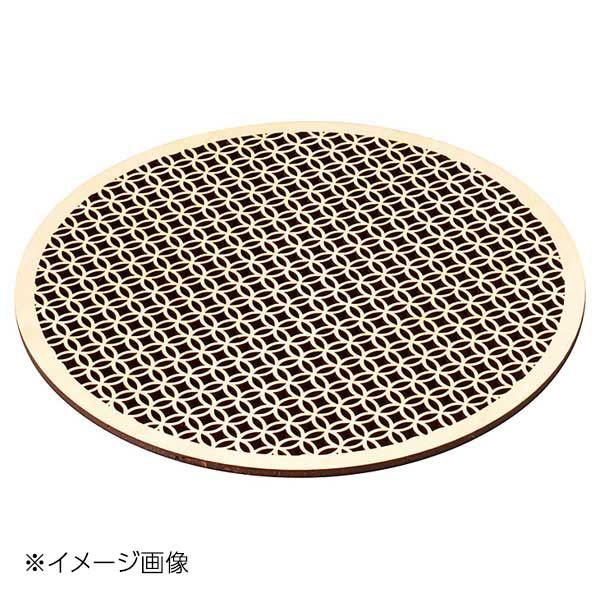 ヤマコー 用美 ひのき細密膳 丸 小 七宝 38137