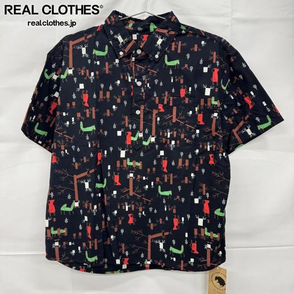 RATS ラッツ 24 SS LITTLE RED RIDING HOOD S SHIRT リトル レッド ライディング フッド 半袖シャツ ブラック RS-0509 L