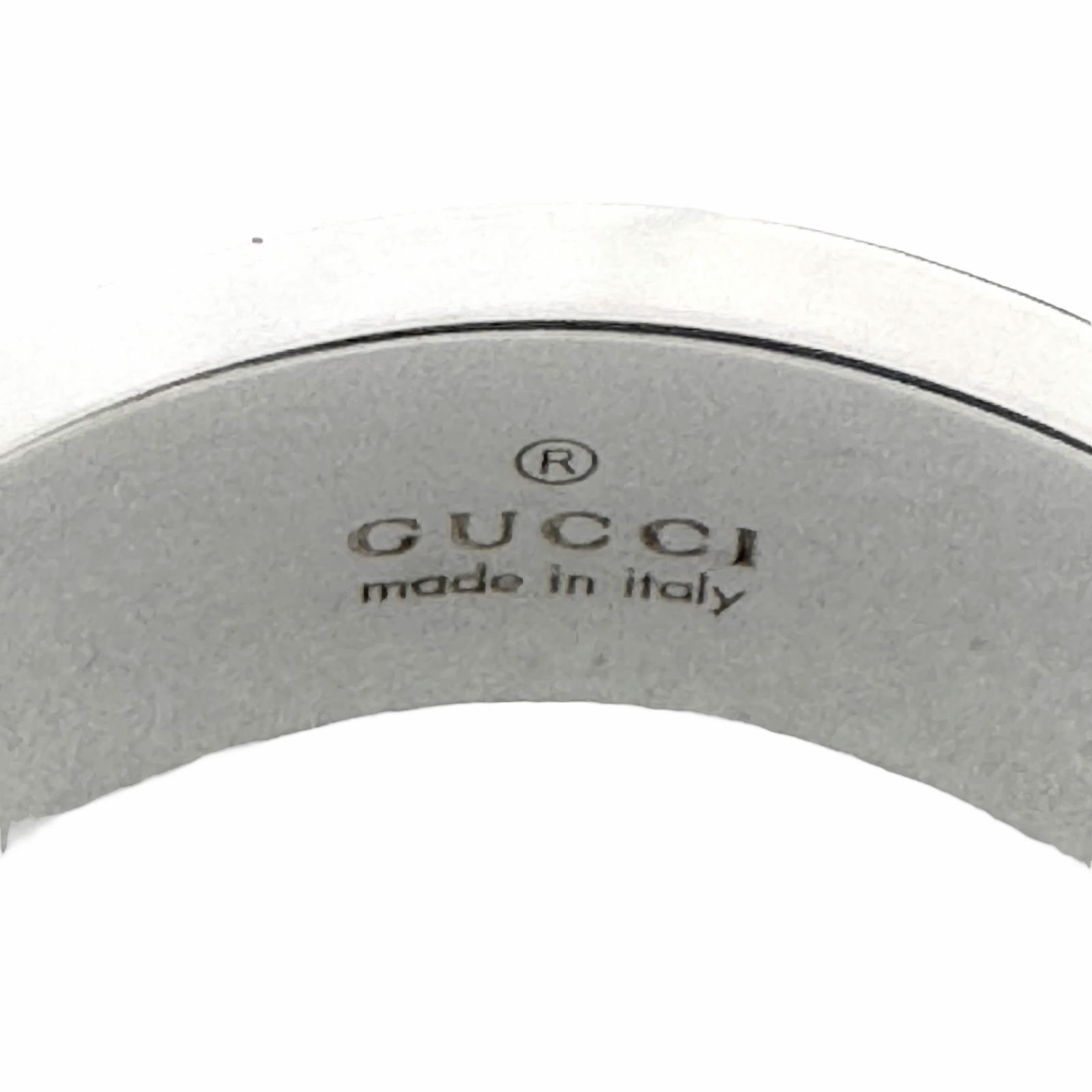 □新品仕上げ済□グッチ□リング□ブランデッドG□カットアウトG