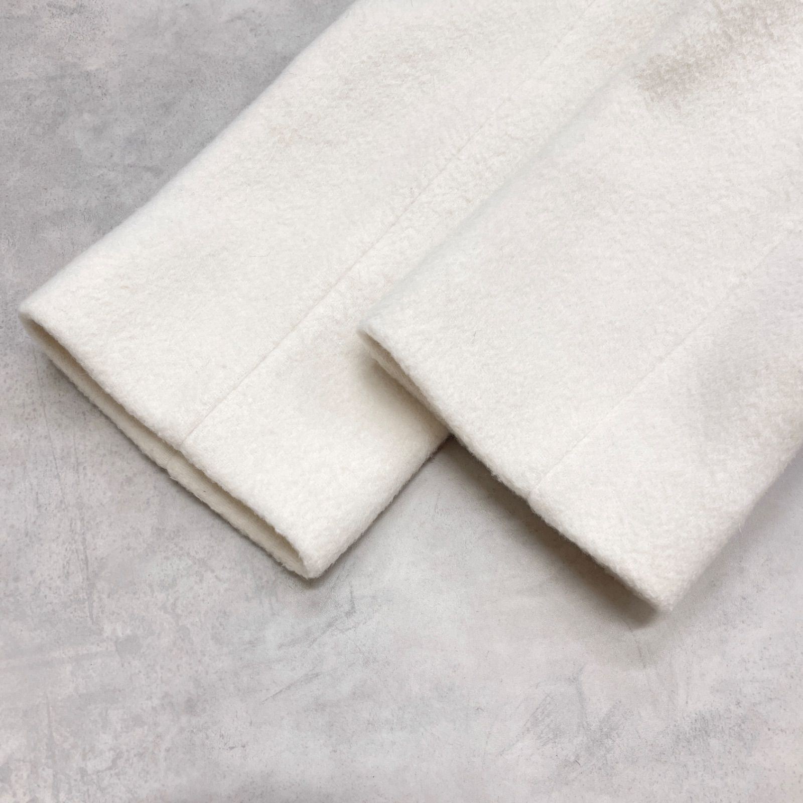 セルフォード☆カシミヤ100% ロングコート　36 CELFORD セルフォード 2024 ロングコート ノーカラー ベルト カシミヤ