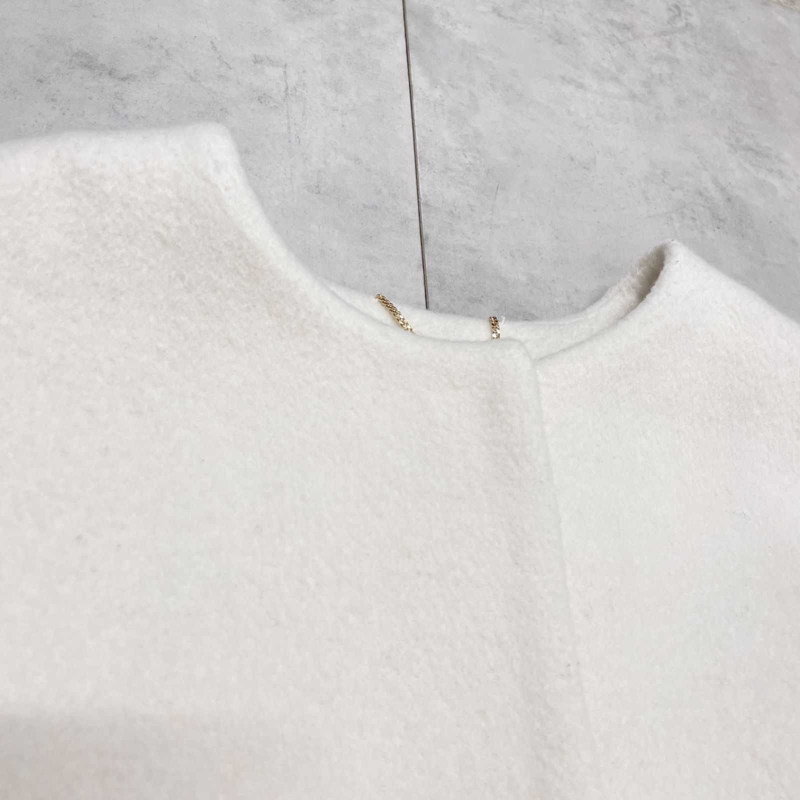 CELFORD セルフォード 2024 ロングコート ノーカラー ベルト カシミヤ