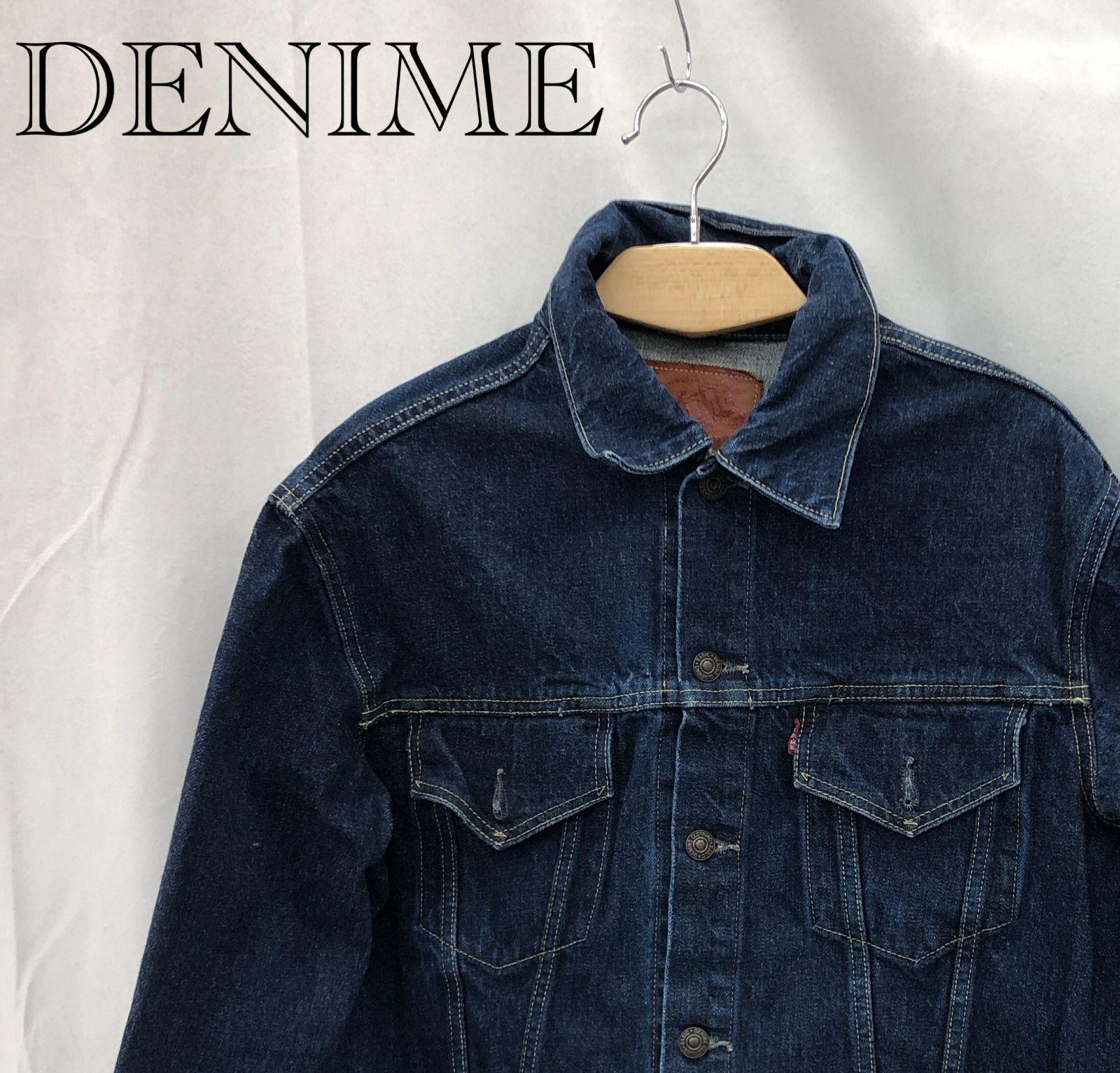 DENIME デゥニ－ム デニムジャケット Gジャン インディゴ D-HG1118 