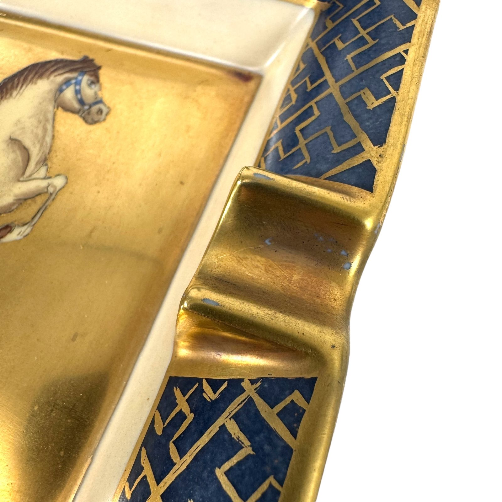 □エルメス□アッシュトレイ□灰皿□磁器□武士□侍□J0398 - メルカリ