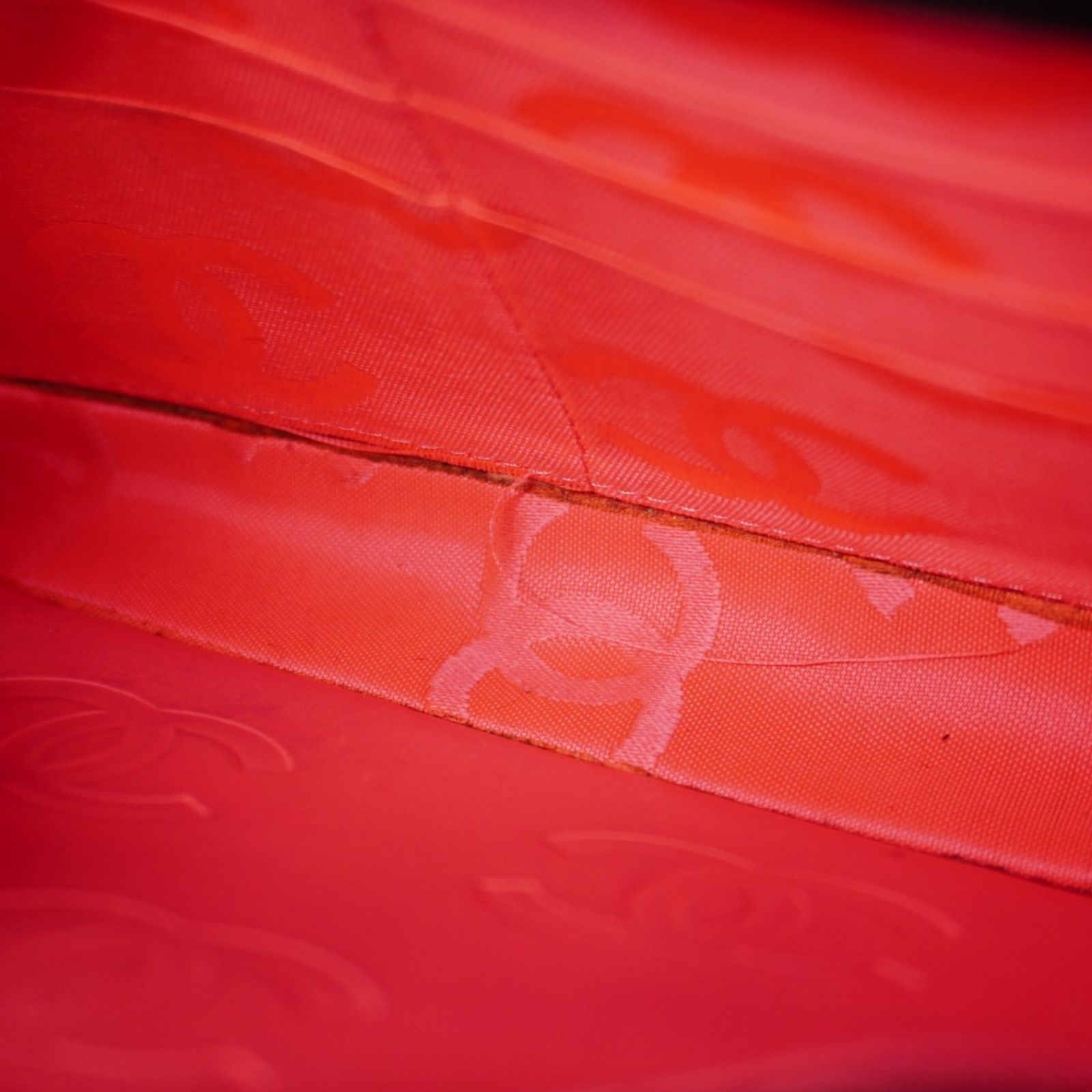 チェーンショルダー ラムスキン