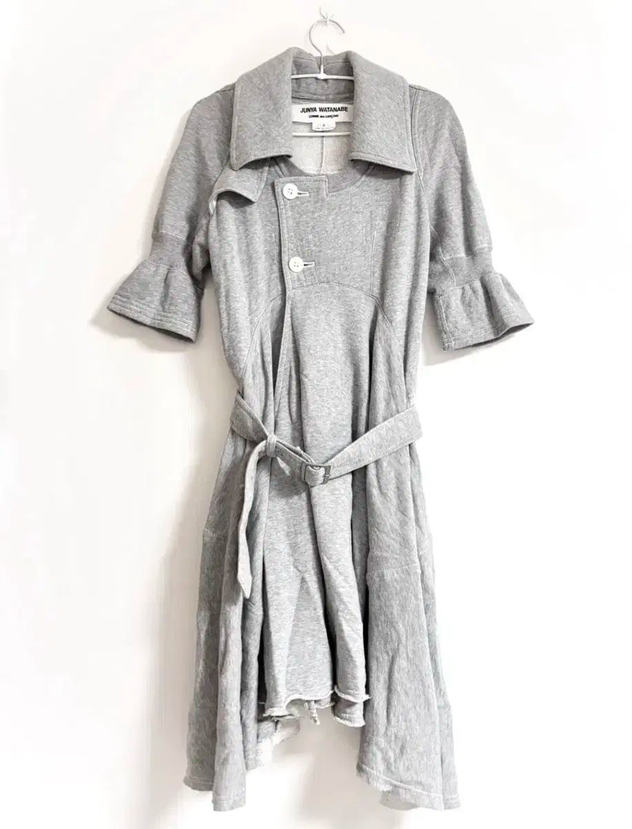 ジュンヤワタナベマン コットン スウェット トレンチ ONE PIECE