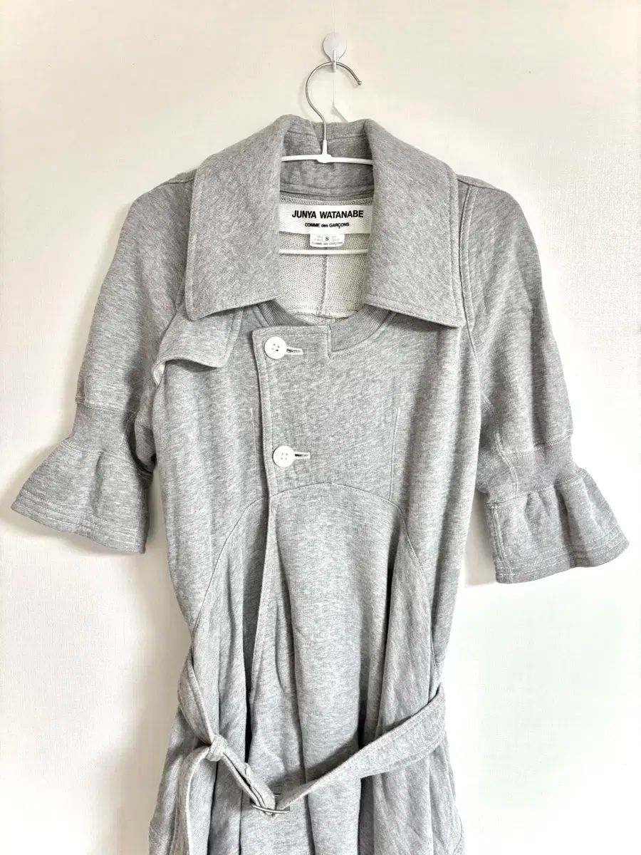 ジュンヤワタナベマン コットン スウェット トレンチ ONE PIECE
