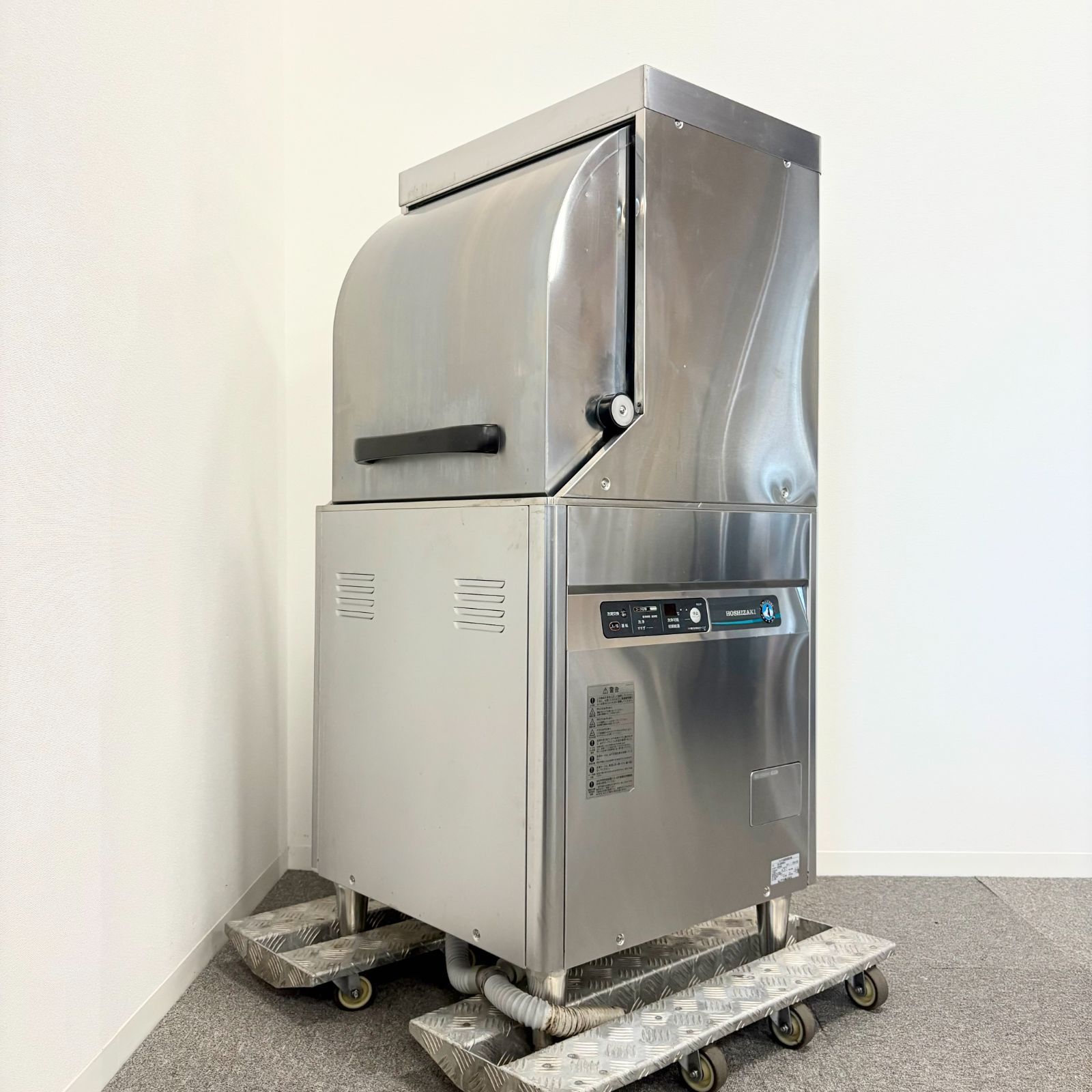 ドアタイプ食器洗浄機 ホシザキ JWE 450 RUB L 幅600 mm 奥行600 高さ1380 2020年製 三相200 V 業務用 食洗機 1624