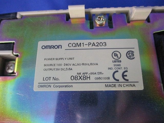 シーケンサー CQM1-PA203 - メルカリ