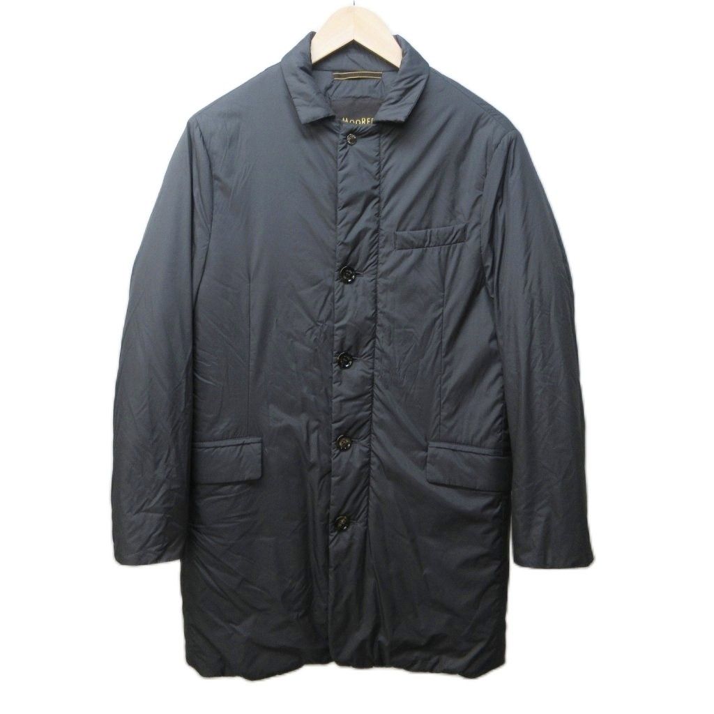 【中古】ムーレー MOORER DANTE-OP ダウンコート ダウンジャケット ステンカラー ナイロン ロング 44 約S グレー 系 ムーレー MOORER DANTE-OP ダウンコート ダウンジャケット ステン