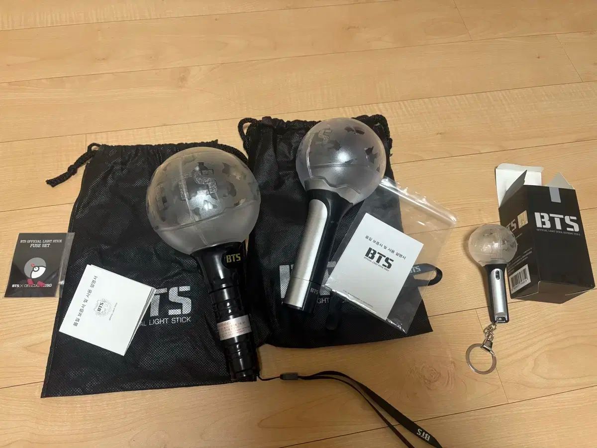 BTS Lightstick Comparison: Version 2 vs Version 4 BTS Official Light Stick Ver 2