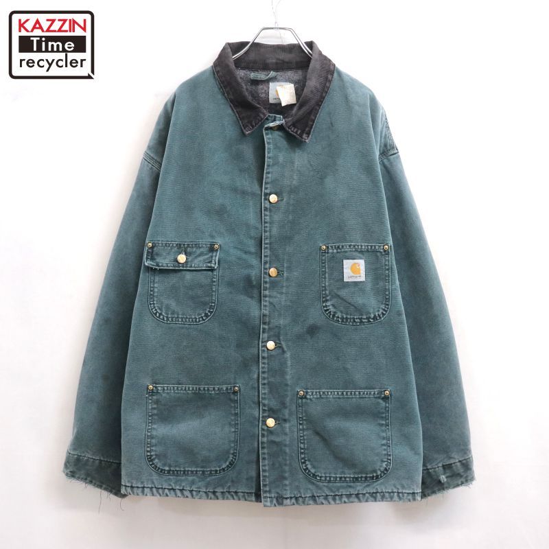 90s USA製 vintage Carhartt ダック ミシガンチョアコート ジャケット