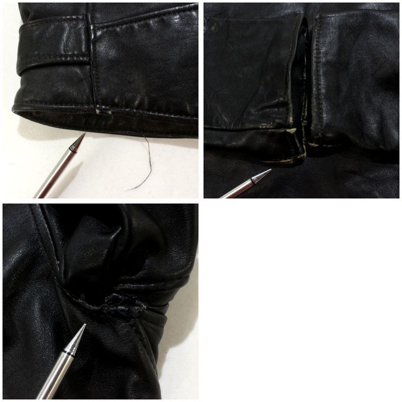80s USA製 vintage schott PERFECTO バイカータグ前期 ダブル