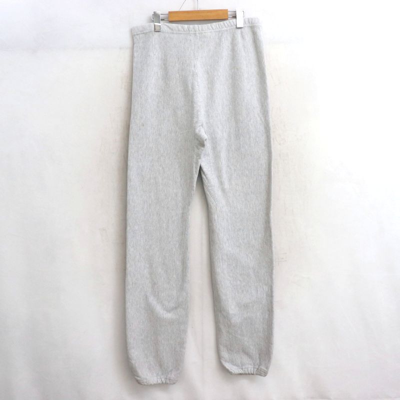 80 s Champion リバースウィーブ カプセル 3段プリント スウェット パンツ メンズ 表記Mサイズ