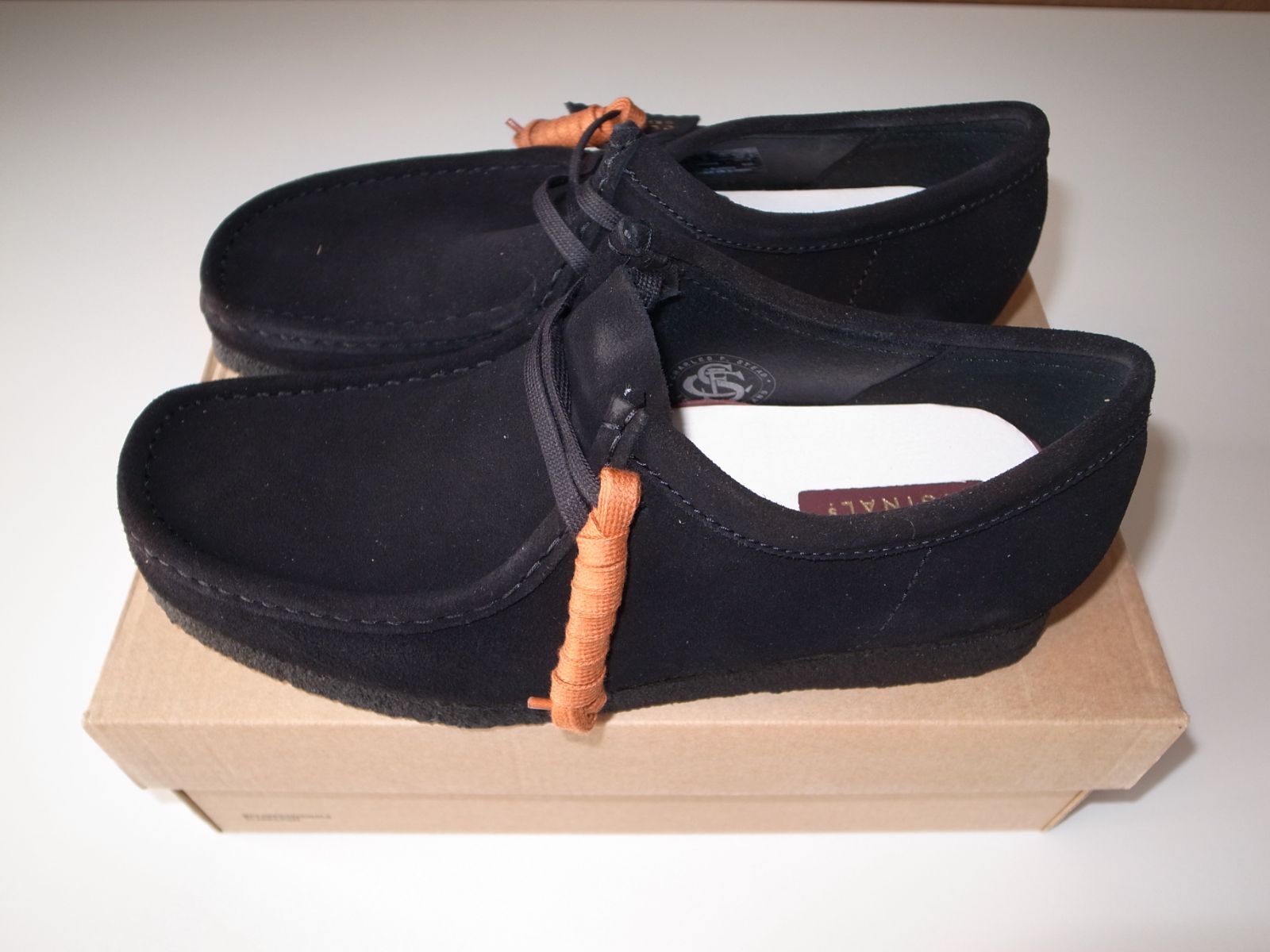 Clarks クラークス ワラビー black UK 8 26 cm