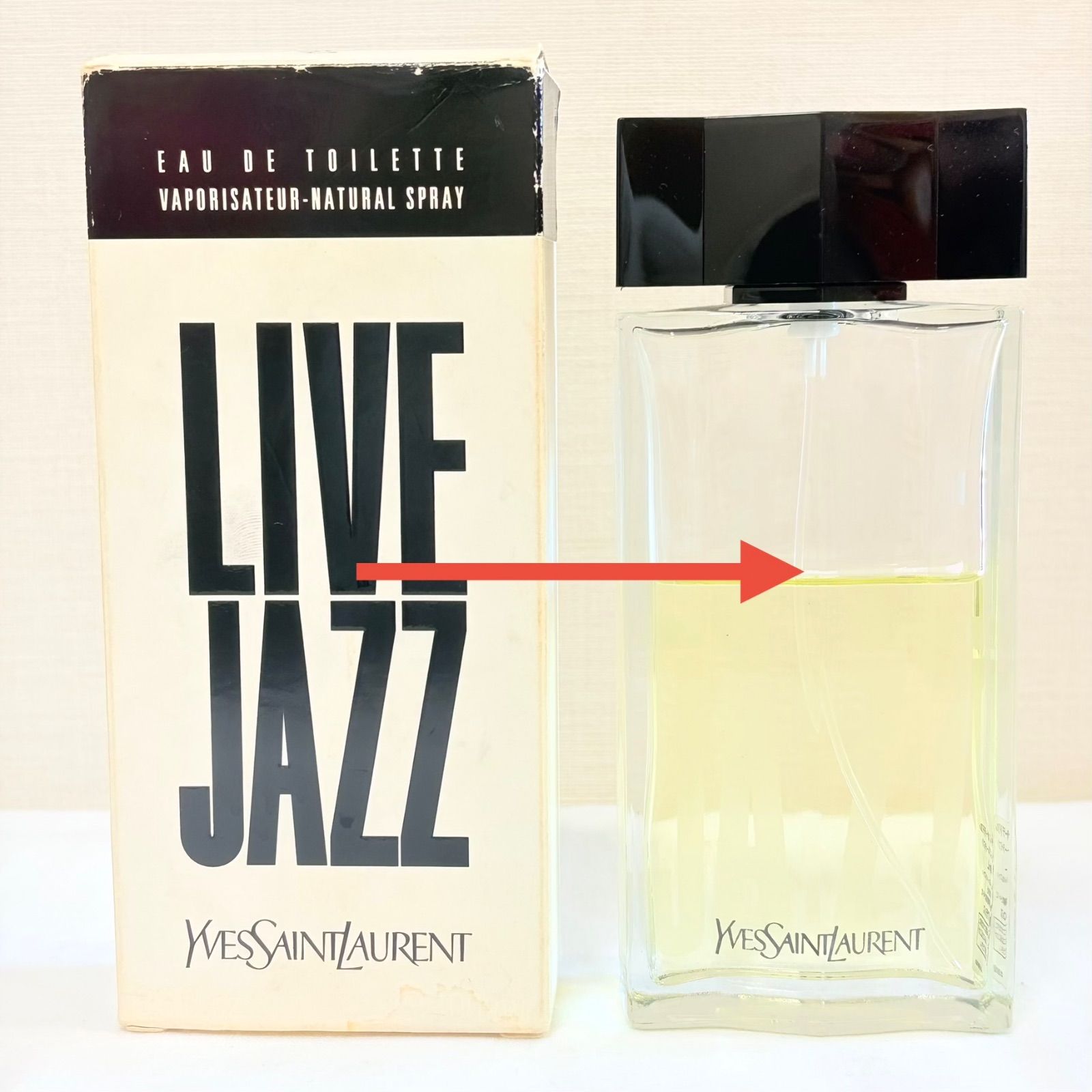 yvessaintlaurent ysl香水 jazz 100ml 廃盤 イブサンローラン ライブ