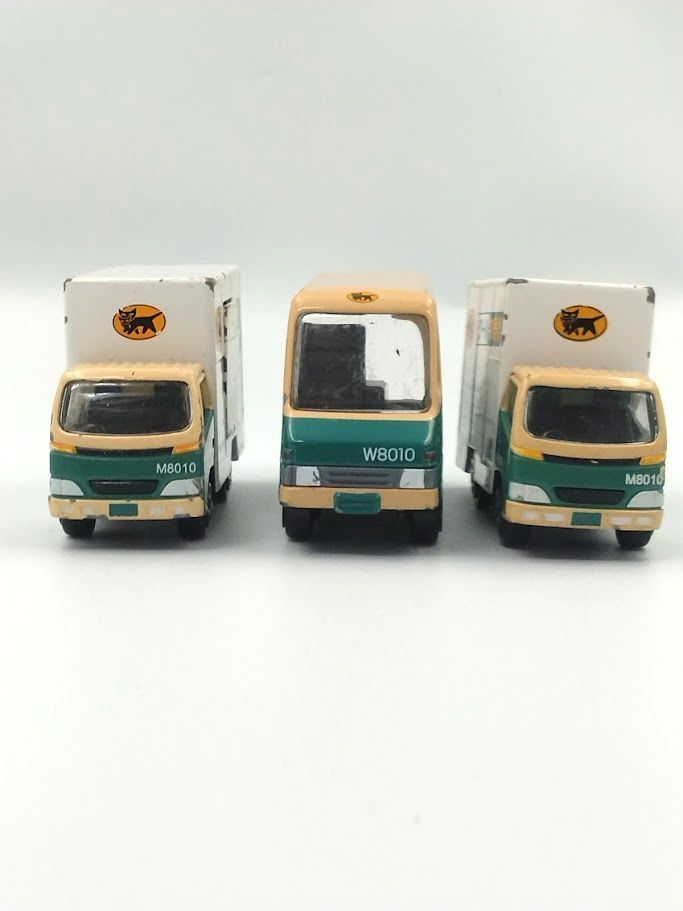 クロネコヤマト YAMATO ミニカー 3個セット クール宅急便 中古品