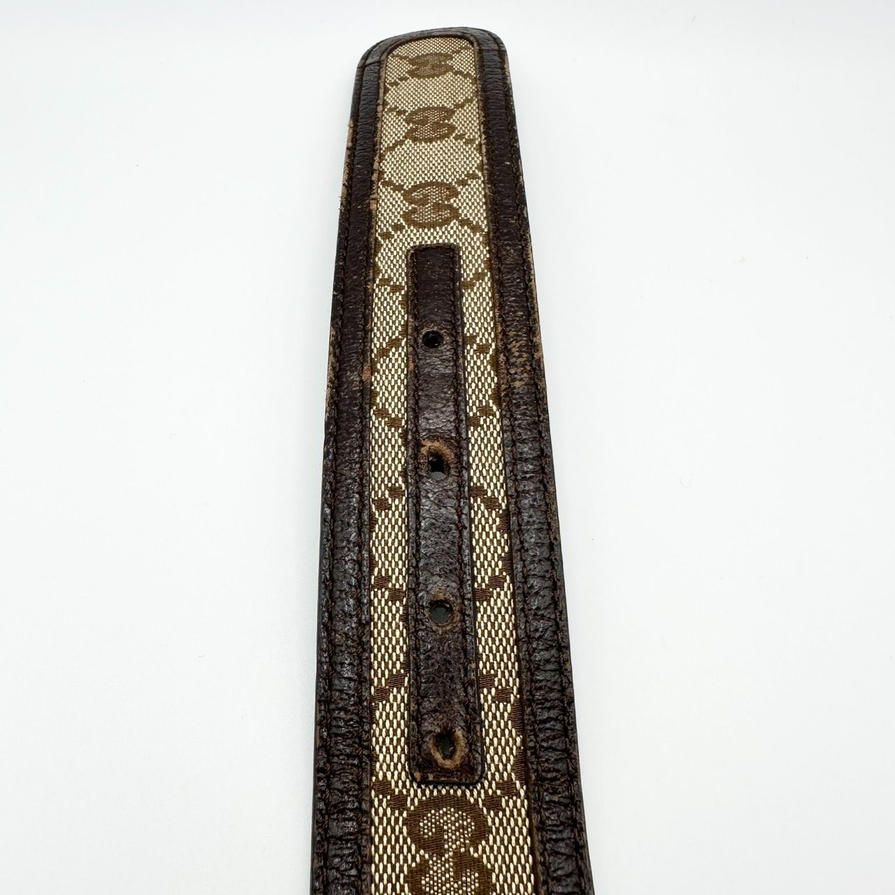 グッチ GUCCI ベルト インターロッキング GG柄 ブラウン キャンバス グッチ GUCCI ベルト インターロッキング GG柄 ブラウン キャンバス