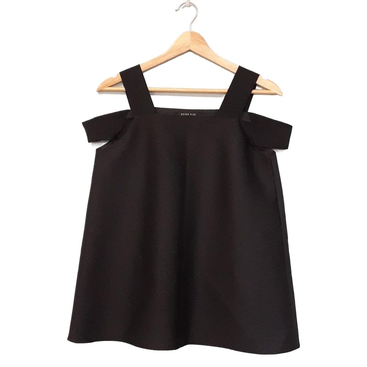 ケイナリタ ノースリーブカットソー サイズ36 S レディース 黒